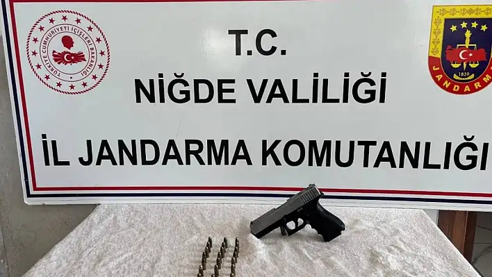 Yasadışı silah taşıyan şahıs yakalandı