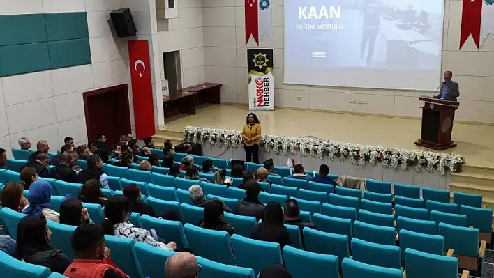 Niğde'de uyuşturucu ile mücadele eğitimi sürüyor