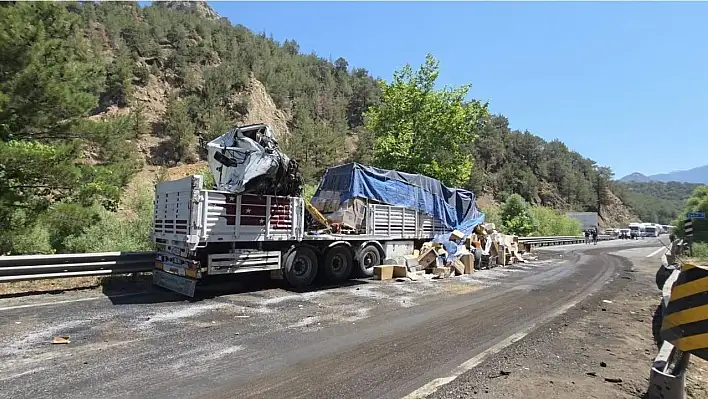 Niğde - Pozantı Karayolunda TIR kazası