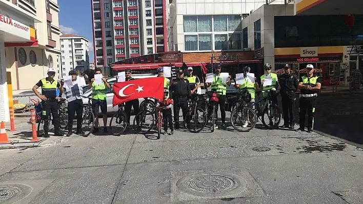 Niğdede Sepsis'e dikkat çekmek amacıyla pedal
