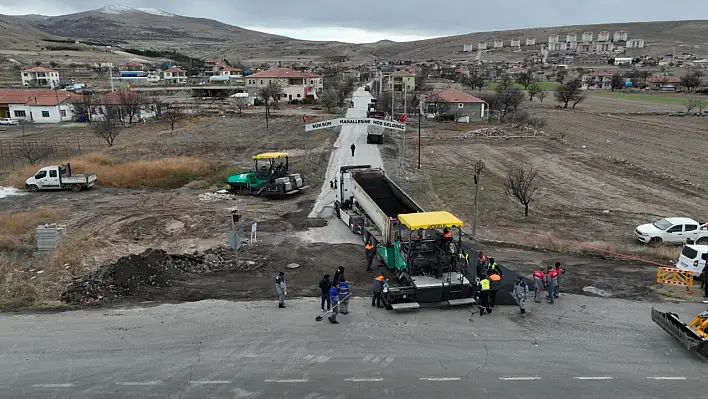 O mahallede çalışma başladı!