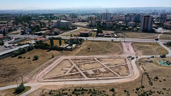 O mahalleye bir park daha...