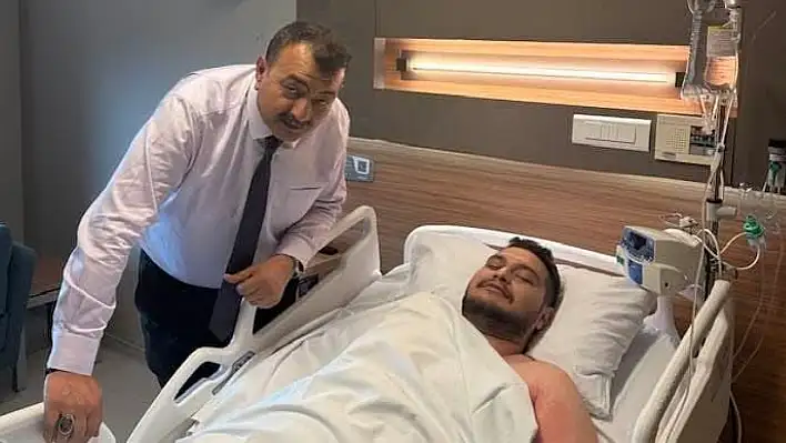 Oğlu ameliyat olan Kayserili Başkandan açıklama