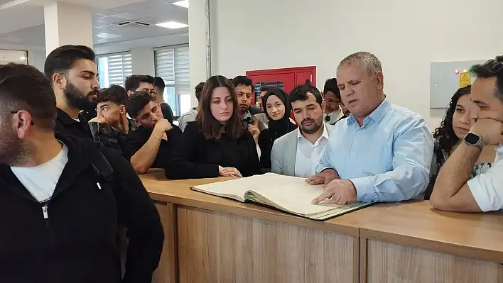 Öğrencilerden mesleki hayata hazırlık