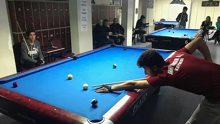 Okullar Arası Gençler 8 Top Bilardo İl Birinciliği Tamamlandı