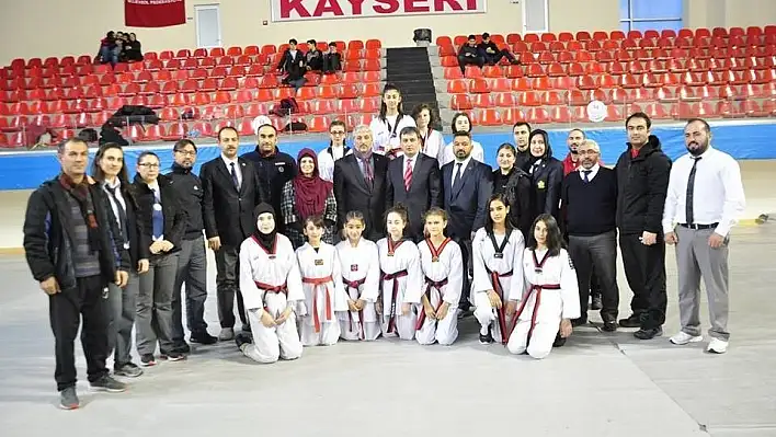 Okullar arası Taekwondo müsabakaları tamamlandı