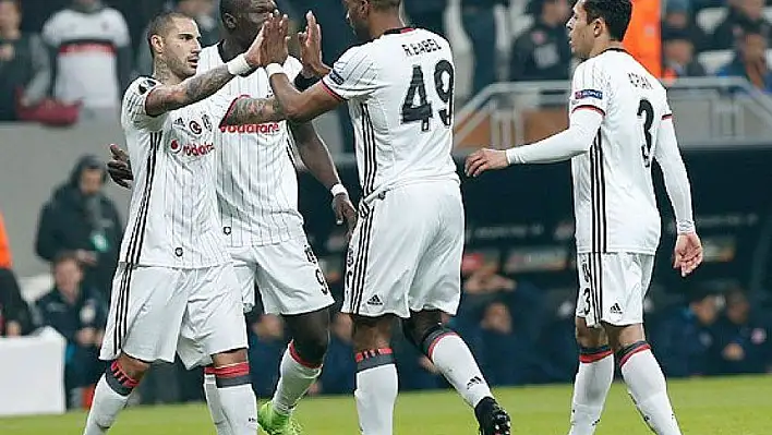 Olympiakos'a fark atan Beşiktaş çeyrek finalde