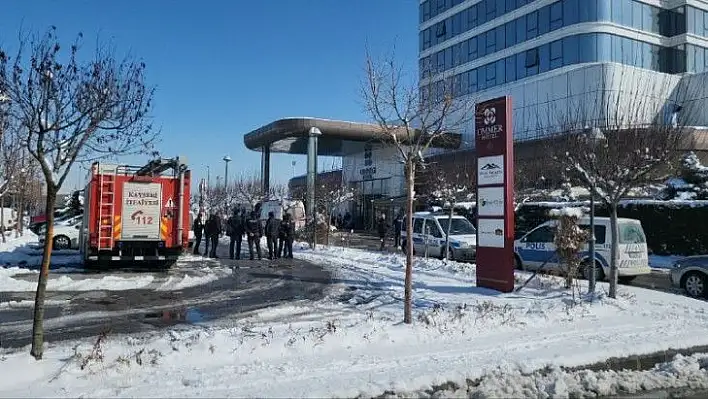 Otelde intihar girişimi
