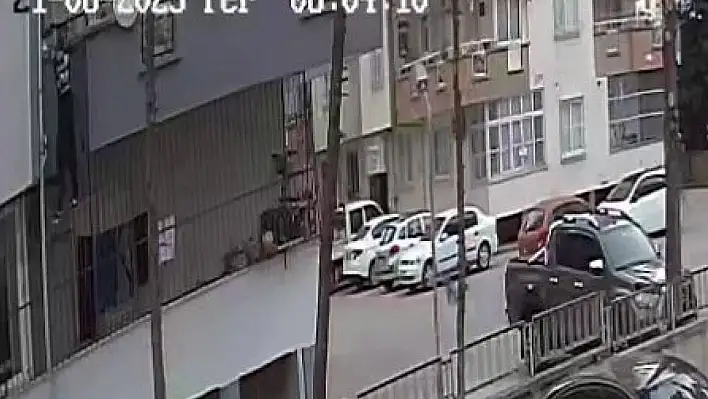 Örümcek gibi tırmandı, yakalanınca kurye oldu