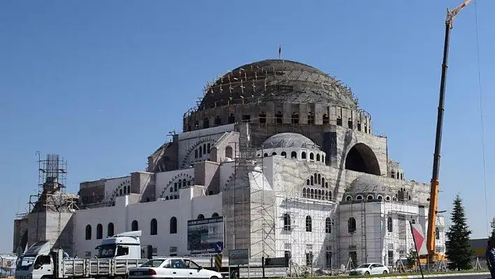 OSB'nin 10 bin kişilik cami inşaat çalışmaları devam ediyor