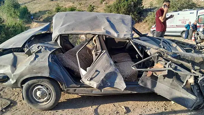 Piknik dönüşü feci kaza!
