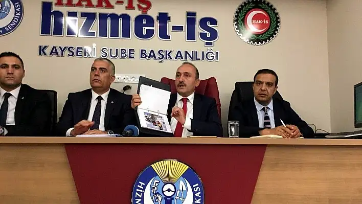 Öz Sağlık İş Sendikası Genel Başkanı Devlet Sert,  'Taşeron işçilerinin kadroya alınması çalışma hayatında büyük bir reform olarak görülmektedir'
