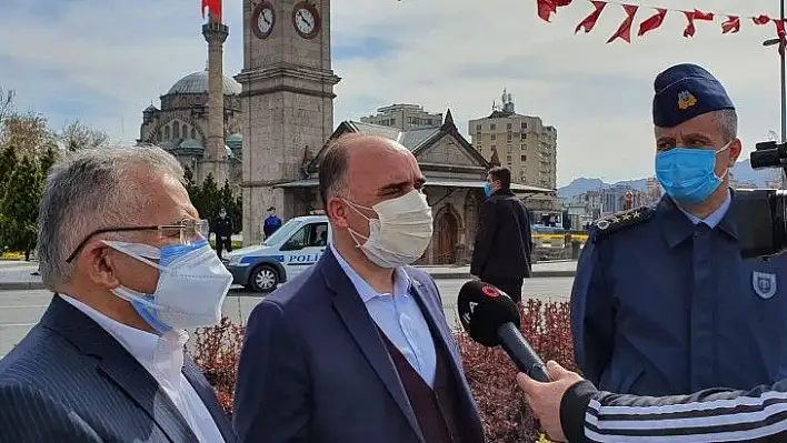 Günaydın ve Büyükkılıç'tan korona virüs denetimi
