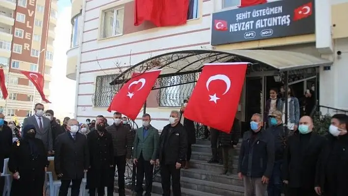 Şehit Nevzat Altuntaş'ın ismi ana ocağına verildi