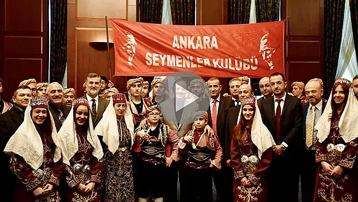 Özhaseki, Ankara Seymenlerini kabul etti!