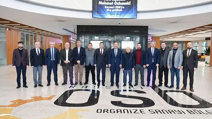 Özhaseki'den OSB'ye ziyaret