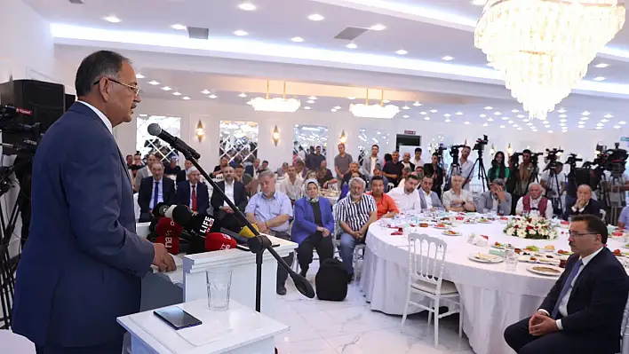 Özhaseki: Kayseri için güzel projeler yolda