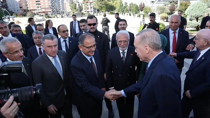 Özhaseki ve Elitaş, Cumhurbaşkanı Erdoğan ile Rize'de buluştu!