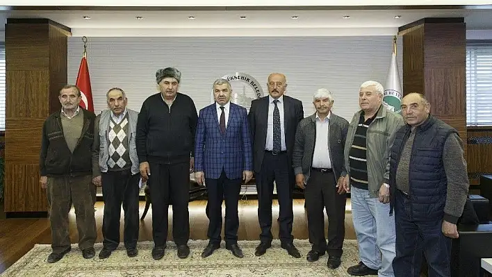 Özvatan heyetinden Başkan Çelik'e teşekkür
