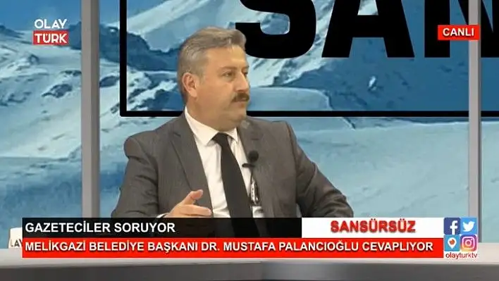 Palancıoğlu: Melikgazi'de Türkiye'nin en büyük uygulaması hayata geçiyor!