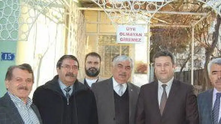 PALANCIOĞLU TALAS AVŞAR TÜRKMENLERİ DERNEĞİ'Nİ ZİYARET ETTİ