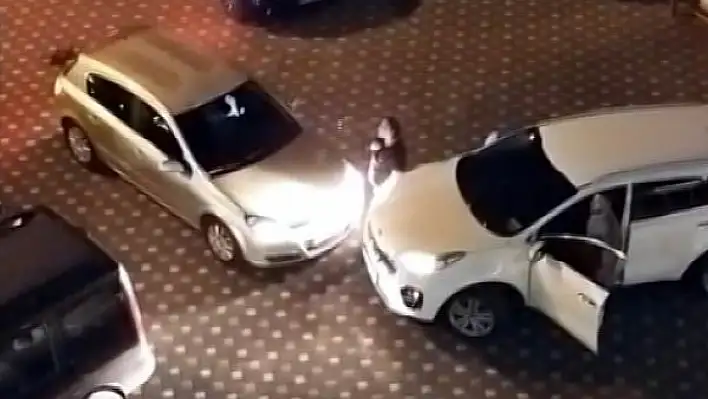 Talas'ta hareketli dakikalar: Yanlış park karakolda bitti