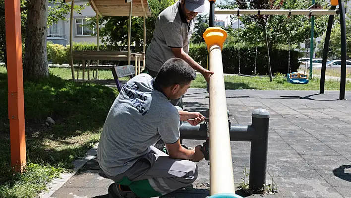 Park ve bahçelerde bakım ve yenileme