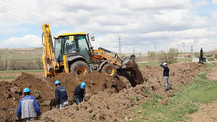 Paşalı'ya 1.600 metrelik yeni su hattı
