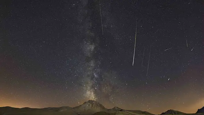 Perseid Meteor Yağmuru Erciyes'te görüntülendi!