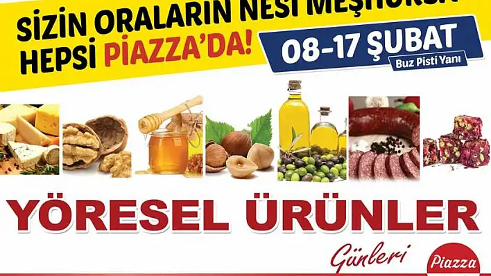 Piazza'da Meşhur Lezzetler Şöleni 
