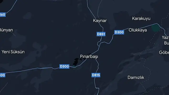 Pınarbaşı'nda 267.472 metrekare arazi satılacak!