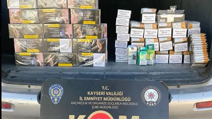 Pınarbaşı'nda operasyon! Binlerce adet ele geçirildi