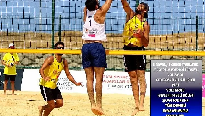 Plajı olmayan ilçede 'Plaj' voleybolu turnuvası düzenlenecek
