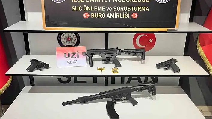 Polis, baba ve oğlunun evine baskın yaptı, evden cephanelik çıktı