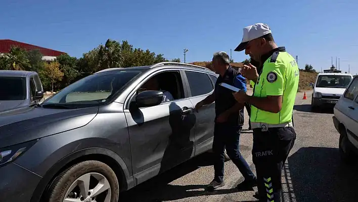 Polis kentin huzurunu sağlıyor