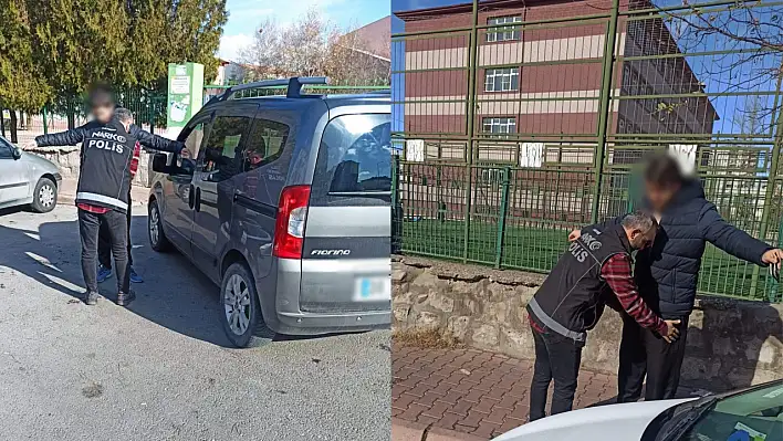 Polis okul çevrelerinde! Narkotik uygulaması