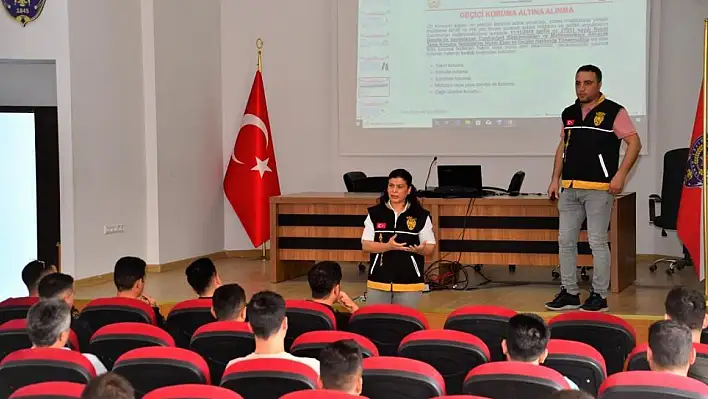Polisten polise 'kadına karşı şiddetle mücadele' semineri