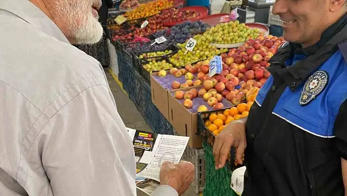 Polisten vatandaşa uyarı