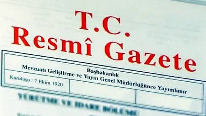 Rektör, büyükelçi ve üst düzey atamalar Resmi Gazete'de