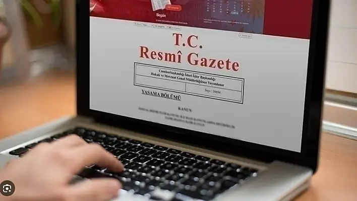 Resmî Gazete'de bugün neler var?