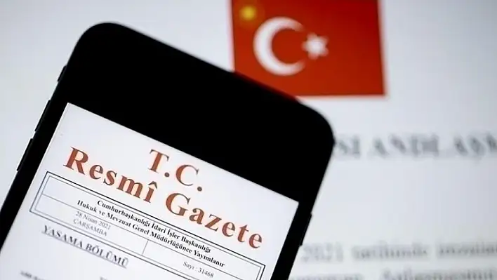 Resmi Gazete'de bugün neler var?