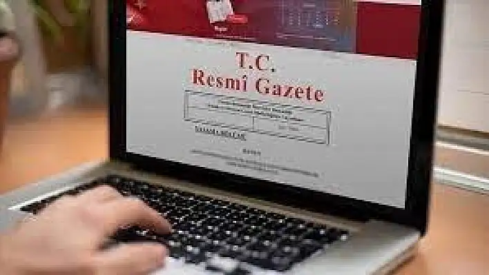 Resmi Gazete'de Kayseri detayı