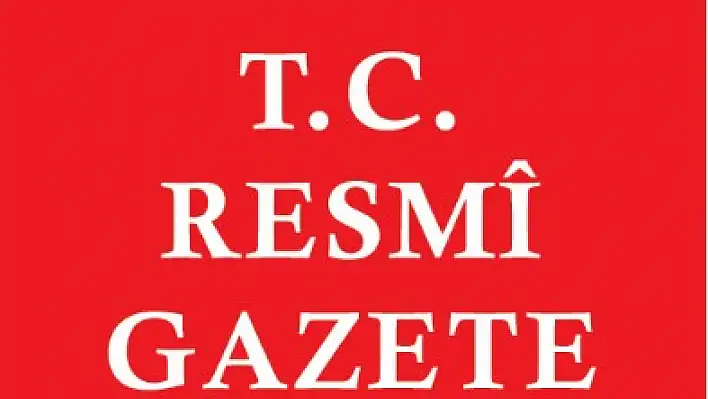 Resmi Gazete'de Kayseri detayı