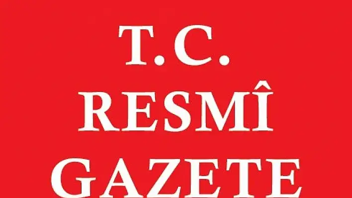 Resmi Gazete'de Kayseri detayı