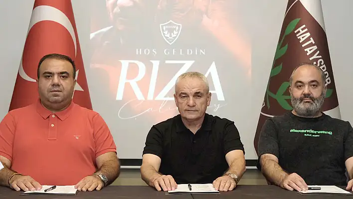 Rıza Çalımbay resmen Hatayspor'da!