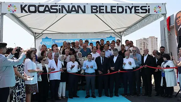 Ruziye Yücel Aile Sağlığı Merkezi açıldı