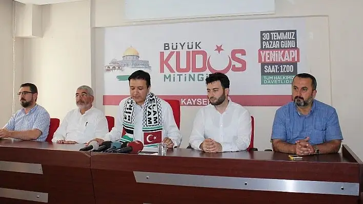 Saadet Partisinden 'Büyük Kudüs Mitingi'ne çağrı