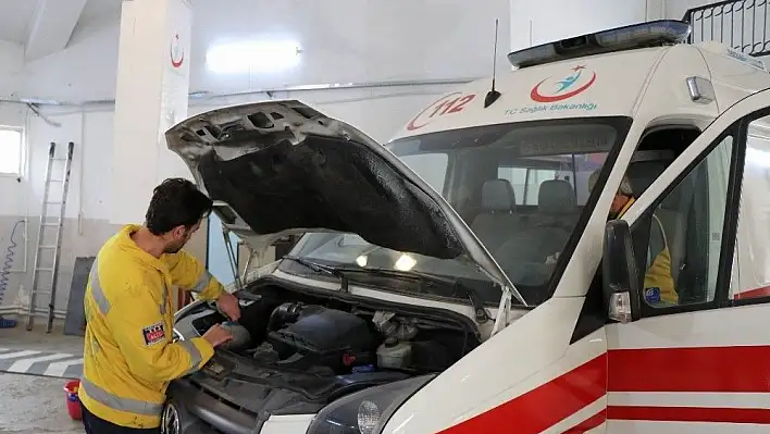 Sağlık Müdürlüğü kendi ambulans tamirhanesini kurdu