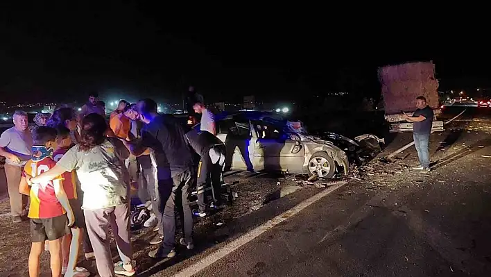 Kahramanmaraş'ta feci kaza - Çok sayıda yaralı var