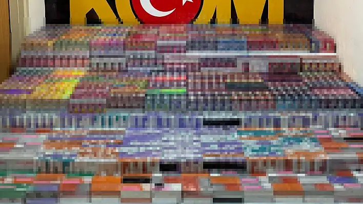 Saman yüklü tırda bulundu! Milyonlarca lira değerinde